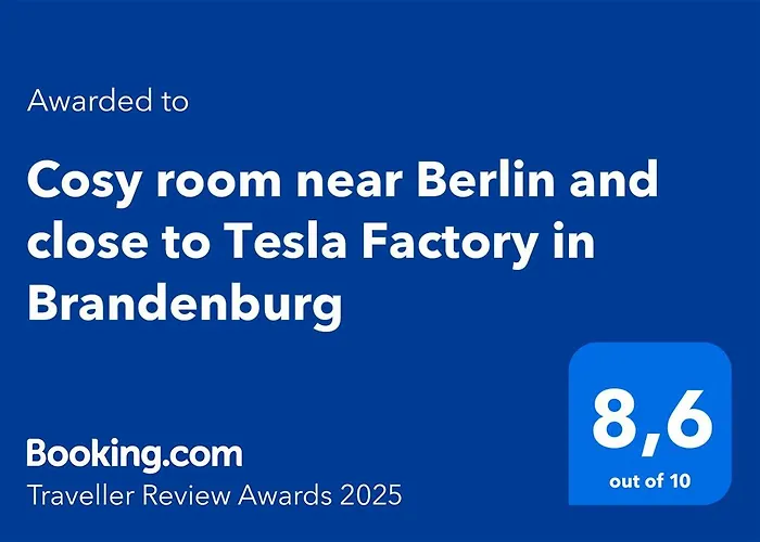 Cozy Modern Near Berlin With Free Parking & Fast Wifi *